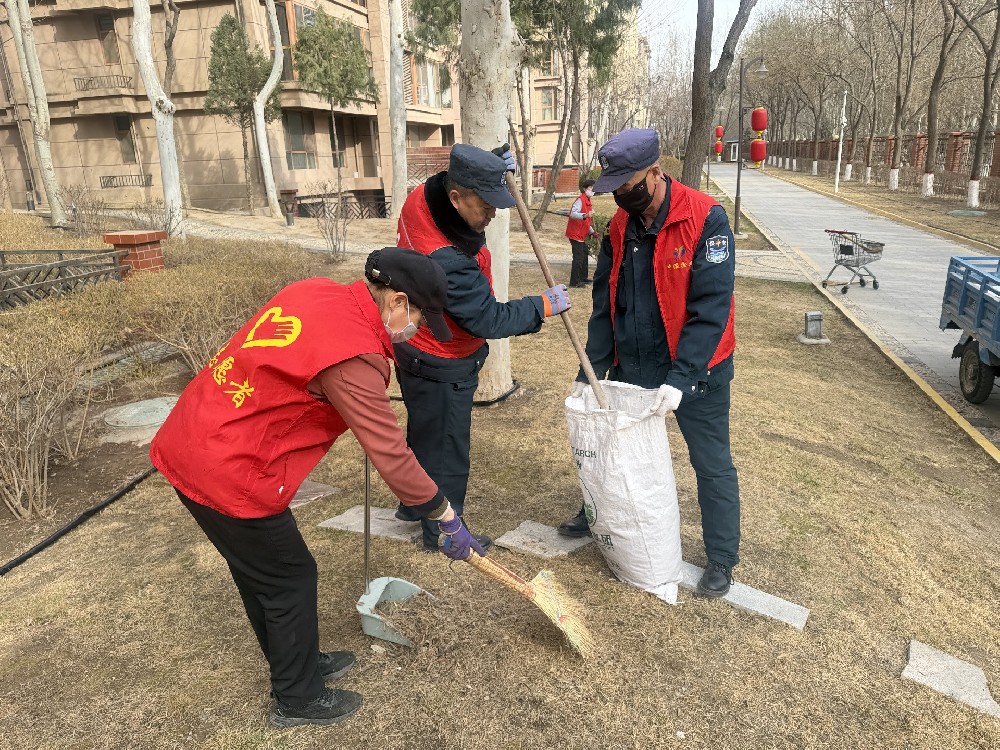 暖春洁家，我们在行动！